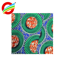 En gros polyester super africain cire impression textile à la maison tissu